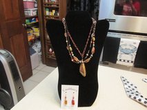 Triple Layer Necklace & Earrings in Luke AFB, Arizona